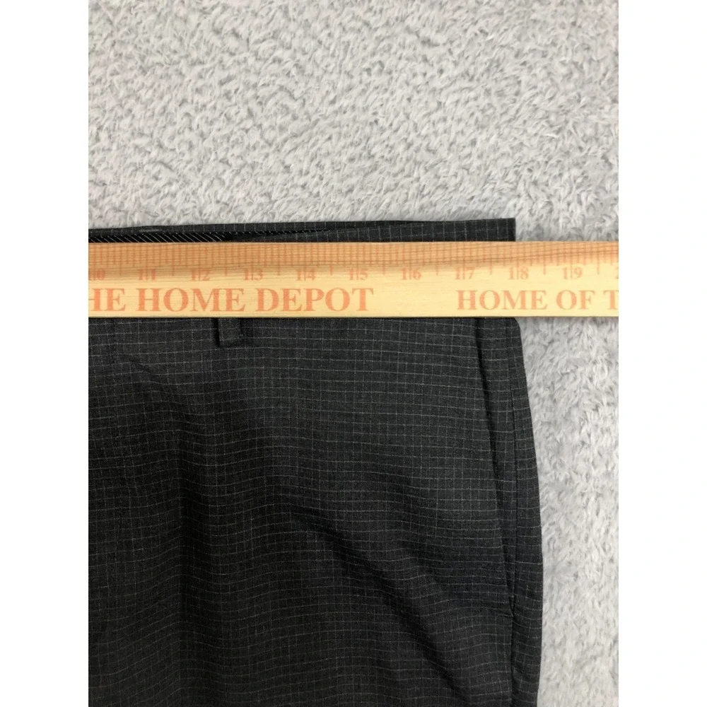 Banana Republic Pants Mens 36x31 Gray NWT Dress Plaid Slim Fit